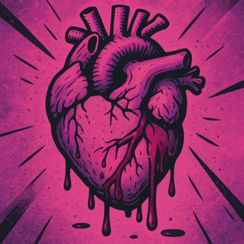 разкъсан сдъвкан изплют